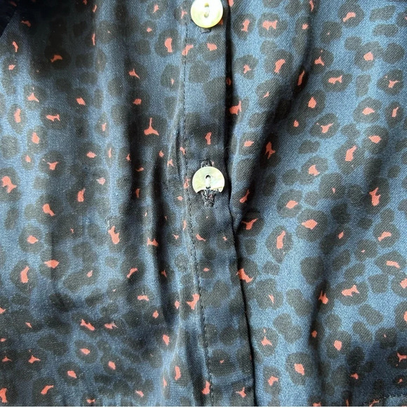 ANTHROPOLOGIE Dolan  Marilyn Leopard Print Top - Picture 14 of 14